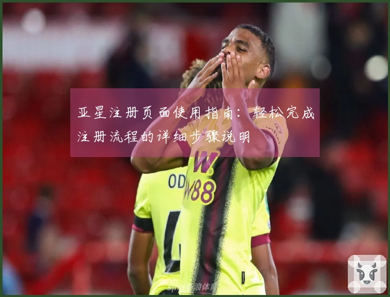 亚星注册页面使用指南：轻松完成注册流程的详细步骤说明